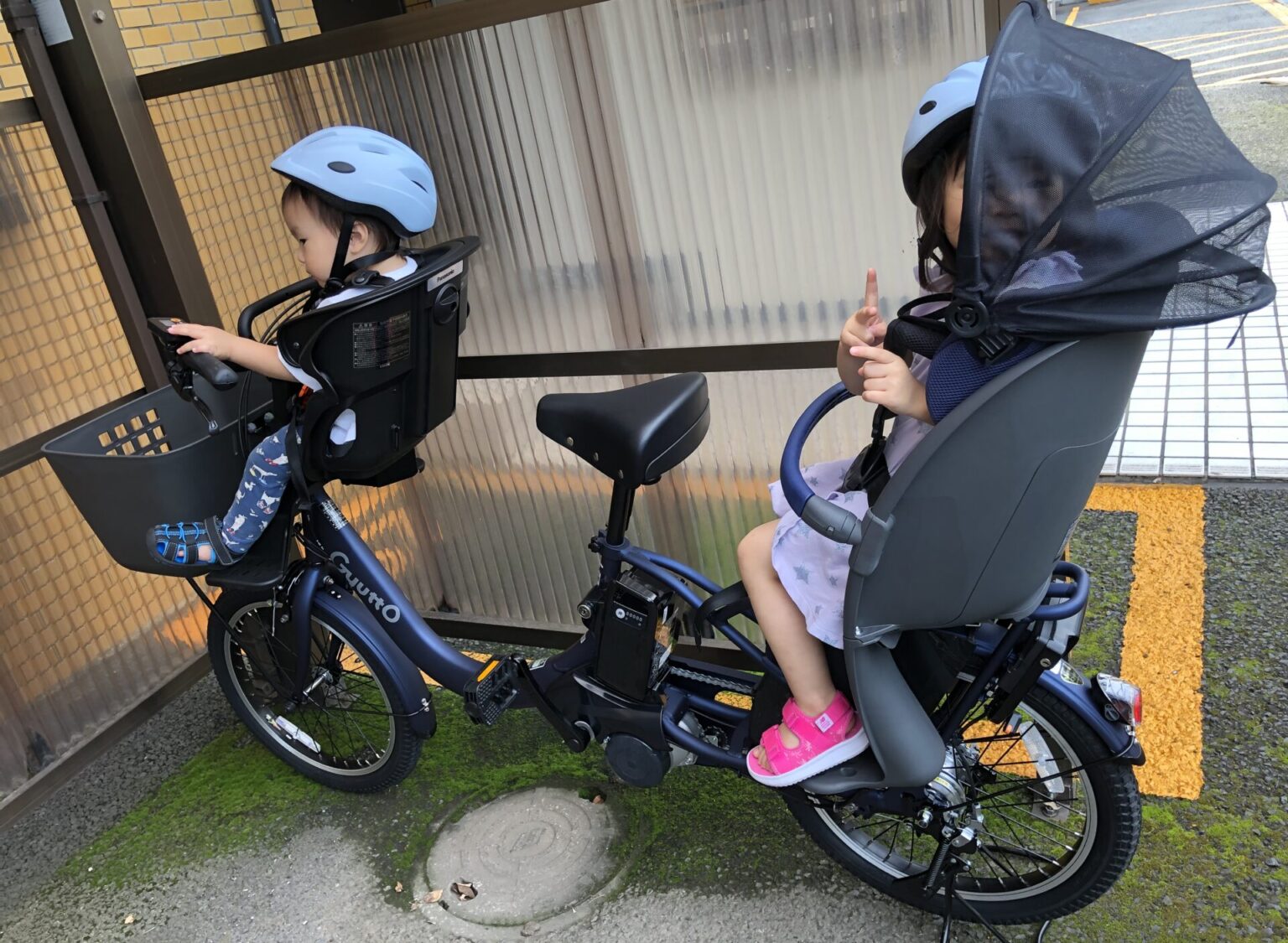 三 人 乗り 自転車 荷物 保育園